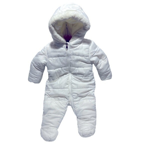 Rugged Bear One-Piece Puffer Suit, 6-9 Months - Picture 1 of 10